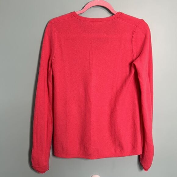 Garnet Hill Wrist Detail Cashmere Sweater - Picture 7 of 8